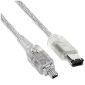 Firewire 400 Kabel 6m/4m Stecker, 80cm, Promo!