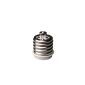 Lampenadapter, E40 auf E27, weiß
