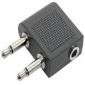 Flugadapter / Flugzeug-Kopfhörerbuchsenadapter