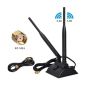 Dualband-WLAN-Antenne mit RP-SMA-Stecker und Magnetfuß für Router usw.