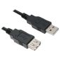 USB 2.0-Verlängerungskabel, A/AF, 4,5 m