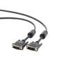Cableexpert-Gembird DVI-D Dual Link M/M, 4,5 m, Schwarz