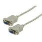 Serielles Kabel F/F, Cross_modem_cable, 1,5 m