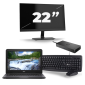 Dell Latitude 3310 – Intel Core i3-8. Generation – 13 Zoll – 8 GB RAM – 256 GB SSD – Windows 11 + 1 x 22 Zoll Monitor