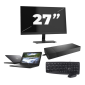Dell Latitude 3310 – Intel Core i3 der 8. Generation – 13 Zoll – 8 GB RAM – 256 GB SSD – Windows 11 Home + 1 x 27-Zoll-Monitor