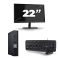 Dell Optiplex 7070 Micro USFF – Intel Core i5 der 9. Generation – 8 GB RAM – 256 GB SSD – Windows 11 + 1 x 22 Zoll Monitor