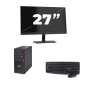 Fujitsu Esprimo P910 Micro-Tower – Intel Core i5 (3. Generation) – 8 GB RAM – 256 GB SSD – Windows 10 + 1 x 27-Zoll-Monitor