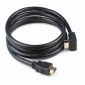 HDMI-Kabel v2.0a 90° abgewinkelt, hinein, vergoldet, M/M, 1,8 m