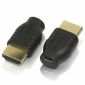 Micro-HDMI-Buchse auf HDMI-Stecker-Adapter