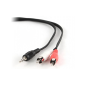 Cableexpert Klinke 3,5 mm auf Cinch-Stereo, 1,5 m, CCA-458