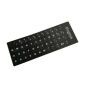 Notebook-Tastaturaufkleber US Schwarz-Weiß