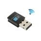 Wireless N Mini USB-Adapter, 300 Mbit/s, Realtek 8192EU