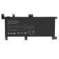 Notebook-Akku für Asus X556UA X556UB C21N1509 7,6 V 5000 mAh