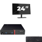 Lenovo ThinkCentre M700 USFF - Intel Core i7-6. Generacji - 8GB RAM - 256GB SSD - Windows 11 + 1x 24 cal Monitor