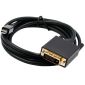 Mini DisplayPort-Stecker auf DVI-Stecker, 1,8 Meter, Schwarz