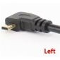 Up Angle Mini-HDMI-Stecker auf HDMI-Buchse, 17 cm
