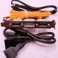 Dual-ESATA-Halterung mit Molex, SATA zu ESATA
