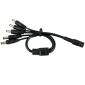 DC-Stromversorgungs-Splitter 1 bis 6 für CCTV-Kamera