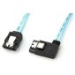 SATA-Kabel Flachwinkel 90 Grad, 60 cm