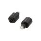 Optischer Audio-Toslink - Mini-Klinkenadapter (Toslink)