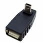 USB-A-Buchse auf Mini-USB-Stecker-Adapter, 90°-Winkel