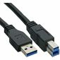 USB 3.0-Kabel, A/B, 1,8 m, lose