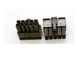 10-poliger Netzteil-Stecker, schwarz, für Netzteil