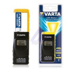Varta digitaler Batterietester mit LCD-Display