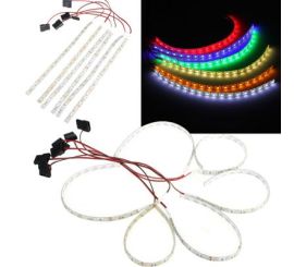 LED-Streifen für Gehäusemodding, 30 cm, Blau, 4-poliger Molex
