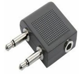 Flugadapter / Flugzeug-Kopfhörerbuchsenadapter