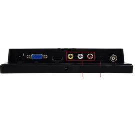 7-Zoll-LED-Monitor mit BNC/VGA/AV-Anschluss