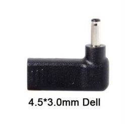 Adapterstecker für Buchse Alle Marken außer HP Typ-C TYPEC USB-C / Stecker Dell 4,5*3,0 mm Mittelstift