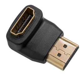 HDMI M/F 90° Adapter vergoldet