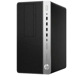 HP Prodesk 600 G5 Micro Tower - Intel Core i7 8. Generation - 16GB RAM - 256GB SSD - Windows 11