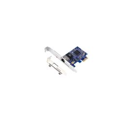DIEWU PCI-Express Bootrom Gigabit LAN Adapter BCM5721 Chipest mit Low Profile