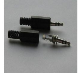 3,5-mm-Stereo-Audio-Stecker, Klinkenstecker, Adapter, Lötanschluss