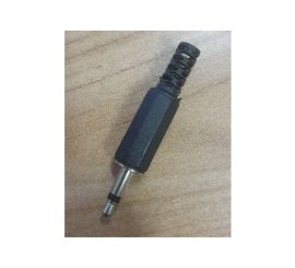 3,5-mm-Mono-Audio-Stecker-Klinken-Adapter-Anschluss, lötbar