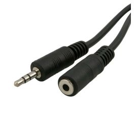 Stereo-Klinkenstecker 3,5 mm M/F, 5,0 m, CCA-421S-5M