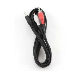 Cableexpert Klinke 3,5 mm auf RCA-Cinch Stereo, 2,5 m, CCA-458-2.5M