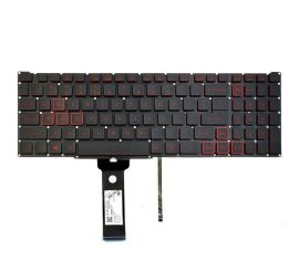 Notebook-Tastatur für Acer Nitro AN515-54 AN517-51 mit roter Hintergrundbeleuchtung