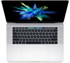 Apple MacBook Pro (15 Zoll, 2017) – Intel Core i7 – 16 GB RAM – 512 GB SSD – Touch Bar – 4x Thunderbolt 3 – Silber – 2 Jahre Garantie