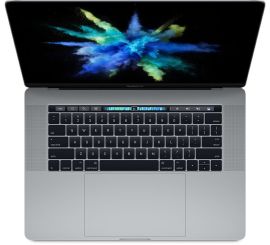 Apple MacBook Pro (15 Zoll, 2017) – Intel Core i7 – 16 GB RAM – 256 GB SSD – Touch Bar – 4x Thunderbolt 3 – Space Grau – 2 Jahre Garantie