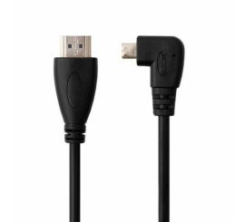 90° rechtwinkliges Micro-HDMI-zu-HDMI-Kabel, 50 cm