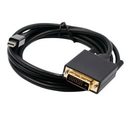 Mini DisplayPort-Stecker auf DVI-Stecker, 1,8 Meter, Schwarz