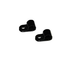 2 * R-Typ-Kabelklemmen mit Befestigungsloch für max. 16 Stück 22AWG-Kabel