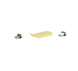 Cableexpert Magnetisches USB-Lade-Kombikabel, Silber, 1 m