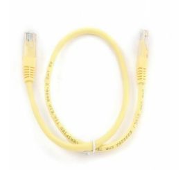 Cableexpert UTP CAT5e Patchkabel, gelb, 0,5m