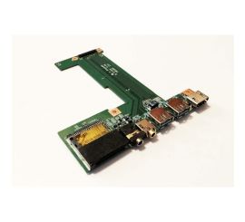Notebook-USB-Anschluss-Audio-Buchsenplatine für MSI GP70 MS-1758B gezogen