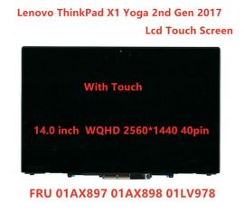 Original 14,0 LED 3K KOMPLETTE LCD Gesamtbaugruppe für Lenovo ThinkPad X1 Yoga 2nd 2017 01AX897"