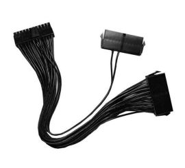 Dual-Netzteil-Netzteil-Adapterkabel, 18 AWG, 30 cm